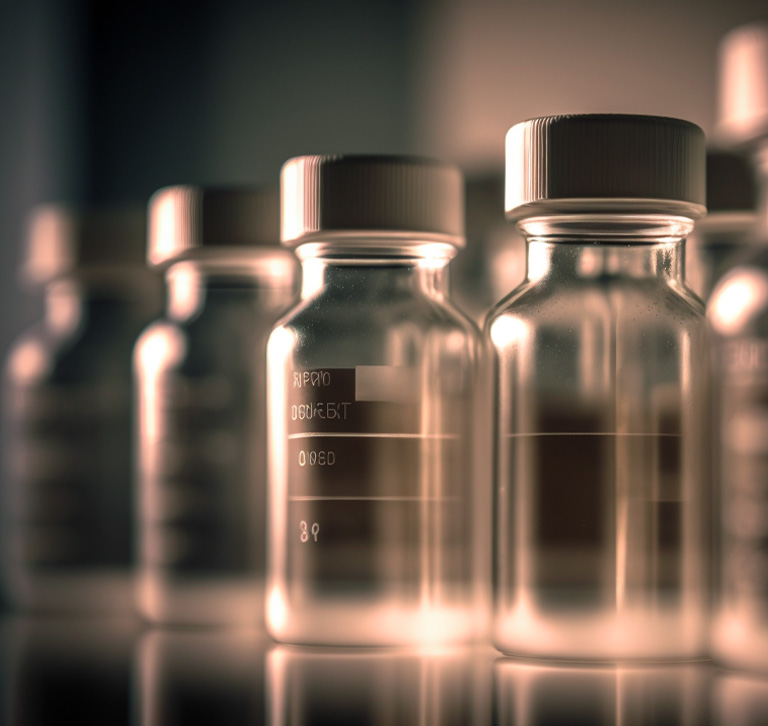 Fiolki laboratoryjne do badań klinicznych produktów leczniczych