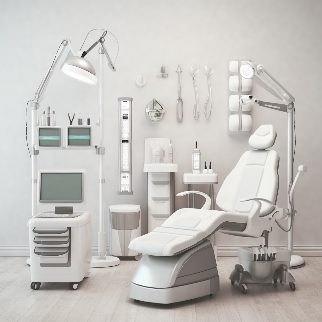 Salon kosmetologiczny wyposażony w urządzenia hi-tech